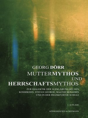 cover image of Muttermythos und Herrschaftsmythos